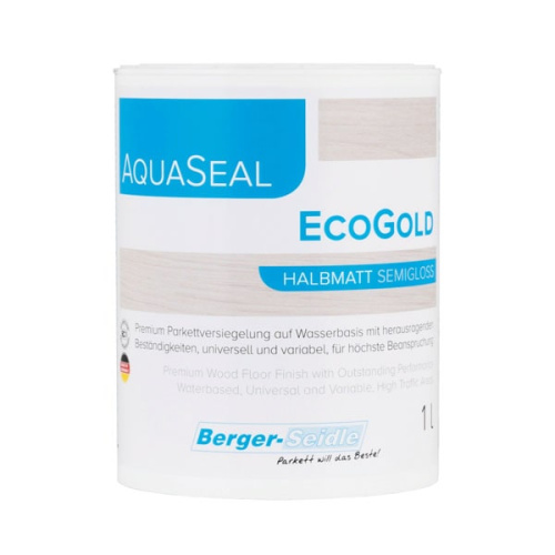 Однокомпонентный акрилово-полиуретановый лак на водной основе «Berger Aqua-Seal EcoGold» фото 3